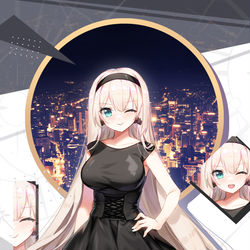 This is a pixiv picture whose title is 【リクエスト】 LUNA♡.