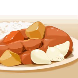 This is a pixiv picture whose title is らっきょう.