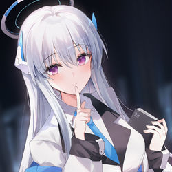 This is a pixiv picture whose title is 「今は忙しいので…あとでちゃんと構ってあげます」.