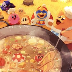 This is a pixiv picture whose title is ごちゃまぜカービィさん.