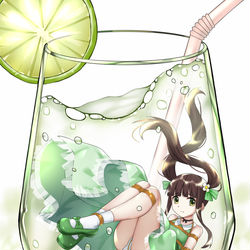 This is a pixiv picture whose title is 宇治松千夜.