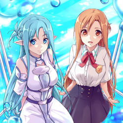 This is a pixiv picture whose title is 『Happy Birthday Asuna』.