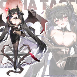 This is a pixiv picture whose title is 【お仕事】 ヴァンパイアクイーン.