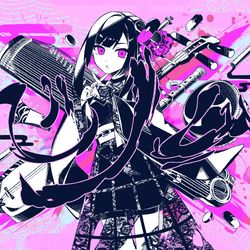 This is a pixiv picture whose title is ベノム / 和楽器バンド Ver..