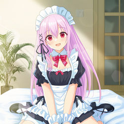 This is a pixiv picture whose title is メイド·キサラ.
