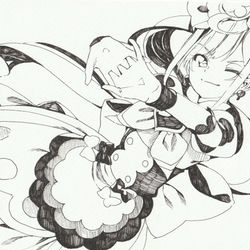 This is a pixiv picture whose title is アナログ練習6.