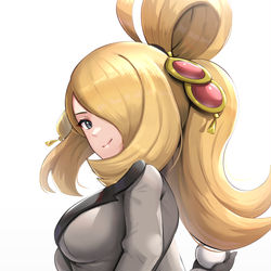 This is a pixiv picture whose title is シロナ.