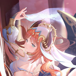This is a pixiv picture whose title is 妮露.