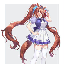 This is a pixiv picture whose title is 大和赤骥.