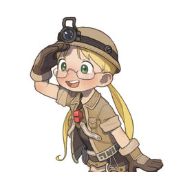 This is a pixiv picture whose title is Riko from the Made in abyss.