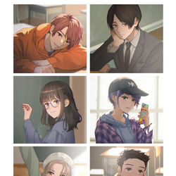 This is a pixiv picture whose title is 10年.