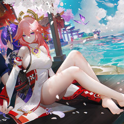 This is a pixiv picture whose title is 2th.