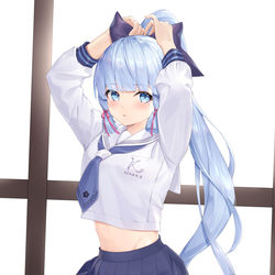 This is a pixiv picture whose title is 原神Genshin神里绫华.