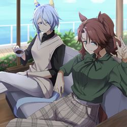 This is a pixiv picture whose title is パマとミラ.