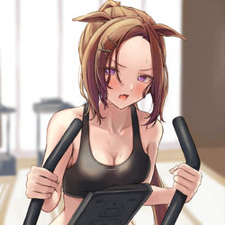 This is a pixiv picture whose title is またスピードトレーニングですかッ！？.