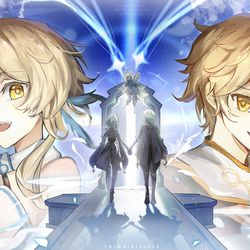 This is a pixiv picture whose title is ✨Happy 2nd Anniversary.