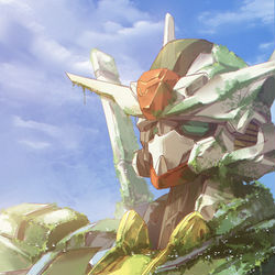 This is a pixiv picture whose title is 新高达要来了~距离00开播也过了15年了~.