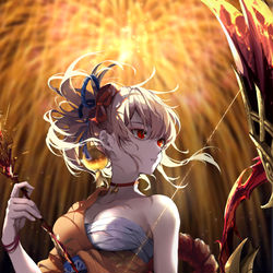This is a pixiv picture whose title is 花火師.