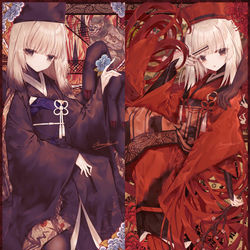 This is a pixiv picture whose title is 華.