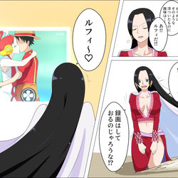 This is a pixiv picture whose title is ルウタと放送事故.