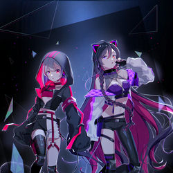 This is a pixiv picture whose title is AbyssDIVA -1st Anniversary-.