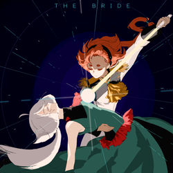 This is a pixiv picture whose title is 魔女の花嫁.