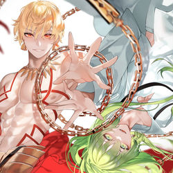 This is a pixiv picture whose title is STRANGE FAKE.