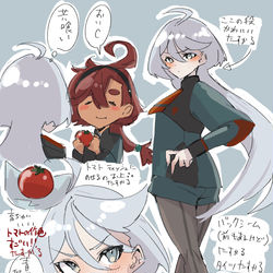 This is a pixiv picture whose title is 水星の魔女が少女革命でたいへん助かるという感想らくがき.