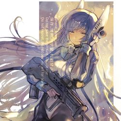 This is a pixiv picture whose title is 【skeb】TAR-21【ドルフロ】.