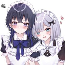 This is a pixiv picture whose title is メイドさん.