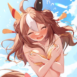 This is a pixiv picture whose title is 水着リッキー！②.