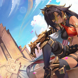 This is a pixiv picture whose title is Dhy.