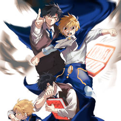 This is a pixiv picture whose title is ガッシュ.