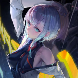 This is a pixiv picture whose title is 我说过 全部都得狗带.