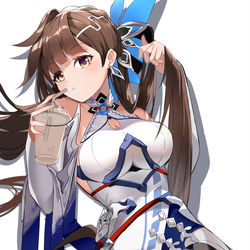 This is a pixiv picture whose title is 素裳.