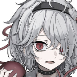 This is a pixiv picture whose title is アルビノさとり.