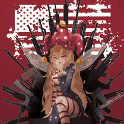 This is a pixiv picture whose title is clown.