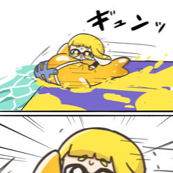 This is a pixiv picture whose title is スプラトゥーン.
