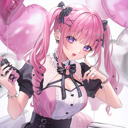 This is a pixiv picture whose title is 地雷系小悪魔ちゃん.