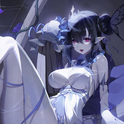 This is a pixiv picture whose title is 女神プシケ.
