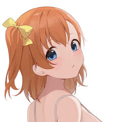 This is a pixiv picture whose title is 高坂穂乃果.