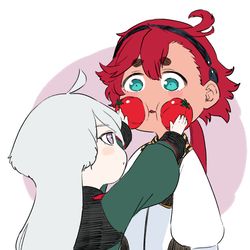 This is a pixiv picture whose title is 水星の魔女.