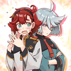 This is a pixiv picture whose title is スレミオ.