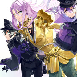 This is a pixiv picture whose title is 特命調査.