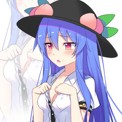 This is a pixiv picture whose title is ちょっと成長した天子ちゃん!!.