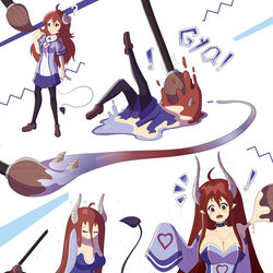 This is a pixiv picture whose title is 塗り直し / Brushing of Shamiko.