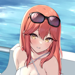 This is a pixiv picture whose title is end of summer.