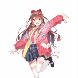 This is a pixiv picture whose title is Vtuber咲愛りぼん.
