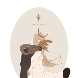 This is a pixiv picture whose title is 王冠の継承と収穫祭.