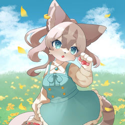 This is a pixiv picture whose title is commission.